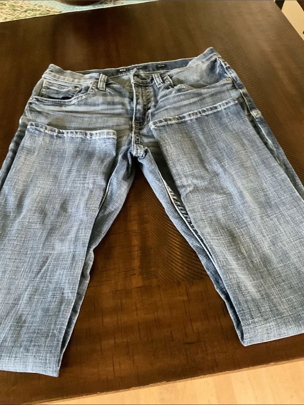 BKE Medium Blue Vintage-Look Jeans